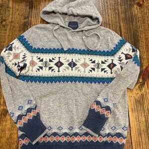 American Eagle Outfitters Gray Knit Sweater